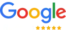 Google Reviews, five stars
